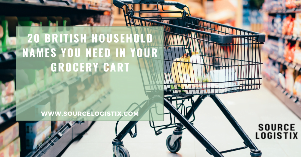 20 British Household Names you need in your shopping cart