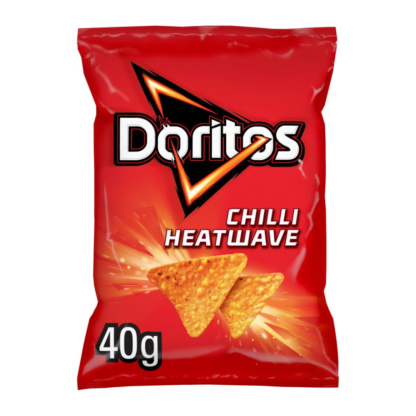 Doritos Chilli Heatwave Tortilla Chips Crisps 16 x 40g