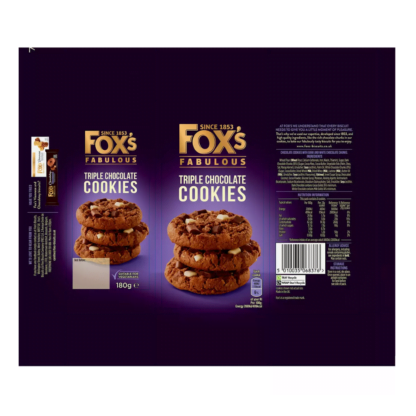 Fox's Fabulous Cookies Assortment 8 x 180g - Image 3