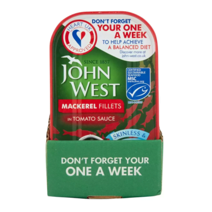 John West Mackerel Fillets in Tomato Sauce 10 x 125g - Image 4