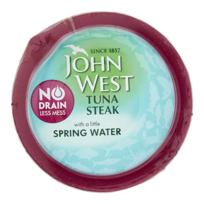 John West No Drain Tuna Steak in Spring Water 5 x 110g - Image 4