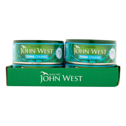 John West Tuna Chunks in Brine 12 x 145g