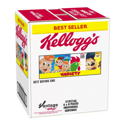 Kellogg's Variety Pack 48 x 196g individual packs