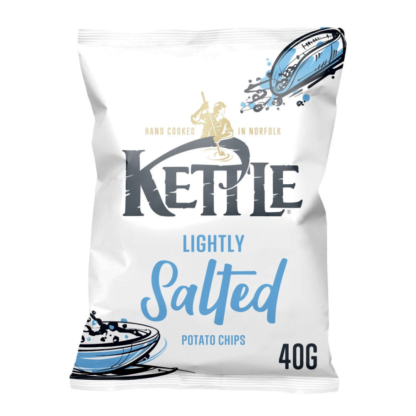 KETTLE® Chips Lightly Salted Crisps 18 x 40g