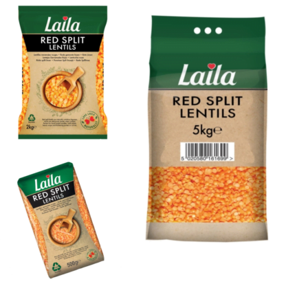 Laila Red Split Lentils