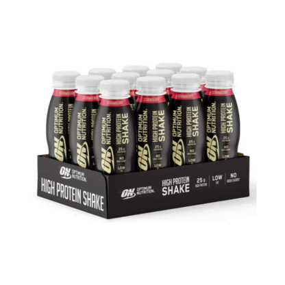 Optimum Nutrition Strawberry High Protein Shake 12 x 330ml