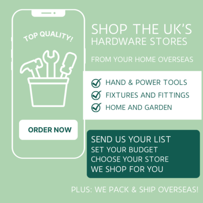 Personal Shopping Service - UK Hardware Store Shop