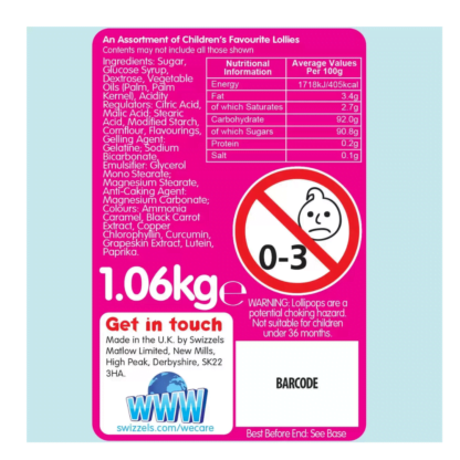 Swizzels Matlow Lolly Mix 1.06kg - Image 2