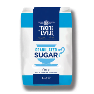 Tate & Lyle granulated white sugar 5kg