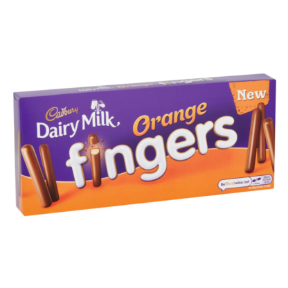 Cadburys Dairy Milk Orange Fingers 114g