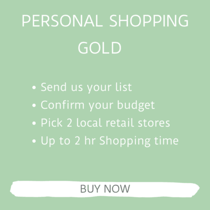 PERSONAL SHOPPING GOLD BUY NOW