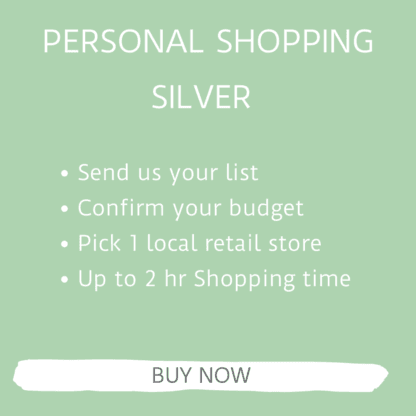 PERSONAL SHOPPING SILVER BUY NOW